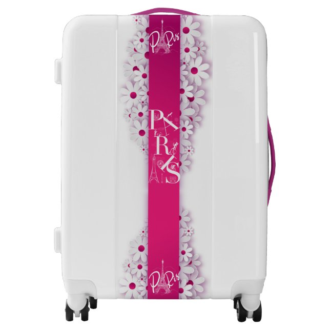 Suitcase of Paris and the Eiffel Tower (Front)