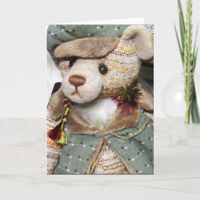 Suited bear note cards (Front)