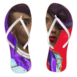 Suited Pair of Flip Flops