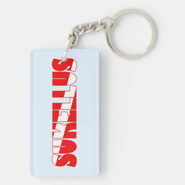 Sukellus (Finnish) Keychain (Back)