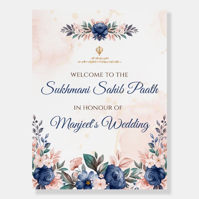 Sukhmani Sahib Path Welcome sign Sri Sukhmani Path (Front)