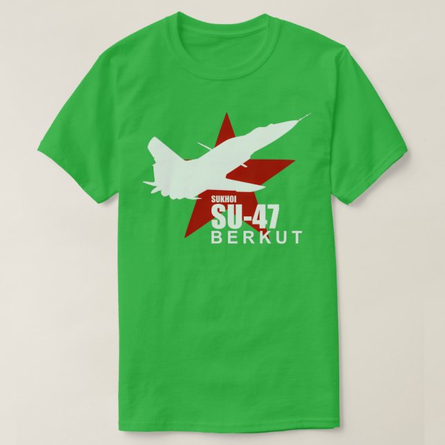Sukhoi Su47 Berkut  T-Shirt (Design Front)