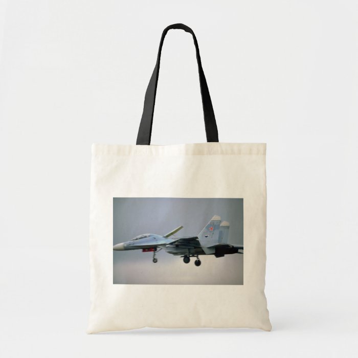 Sukhoi Su 27 fighter/interceptor Russian Air Force Canvas Bags