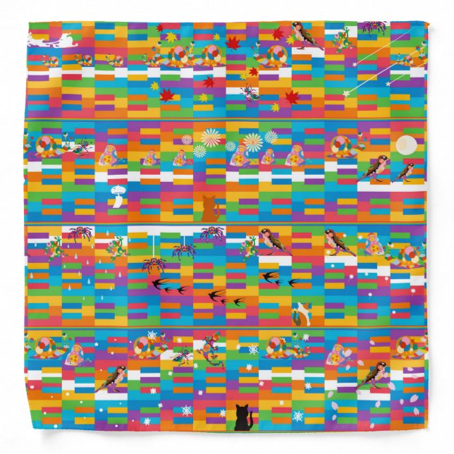 SUKIYAKI BANDANA (Front)