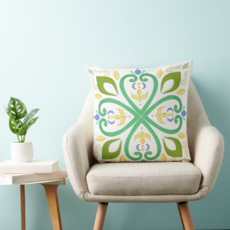Sukjai Mandala – Thai-Inspired Pattern Throw Pillo Pillow