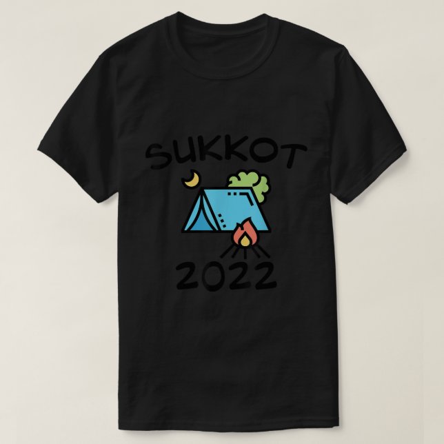 Sukkot 2022 Tabernacles Feast T-Shirt (Design Front)