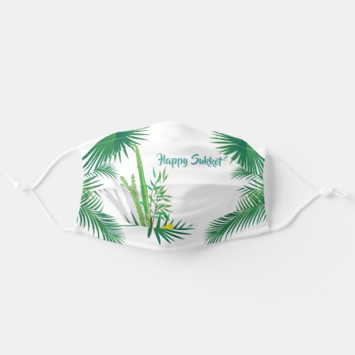 Sukkot Festival Party Sukkah Lulav  Etrog Adult Cloth Face Mask