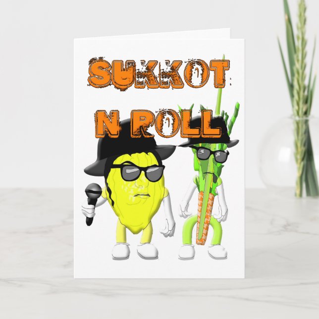 SUkkOT N ROLL Card (Front)