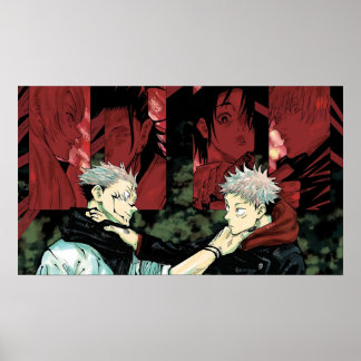 sukuna and itadori poster