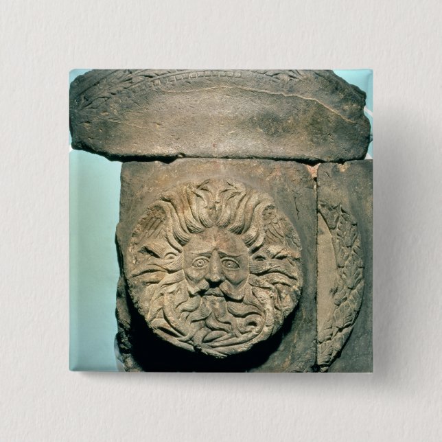 Sul, a native British god, Roman period Pinback Button (Front)