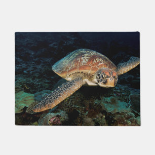 Sulawesi Green Sea Turtle Doormat