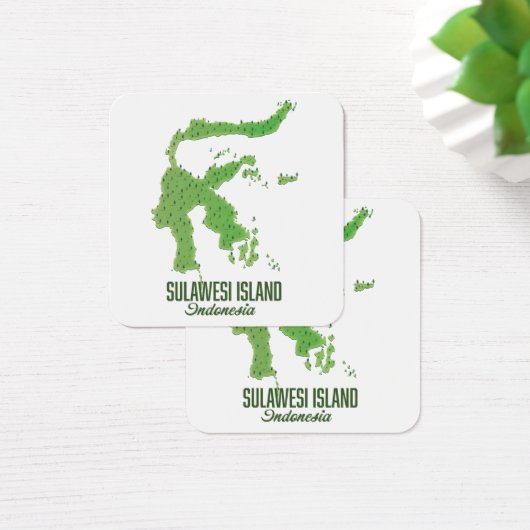 Sulawesi island Indonesia map (Desk)