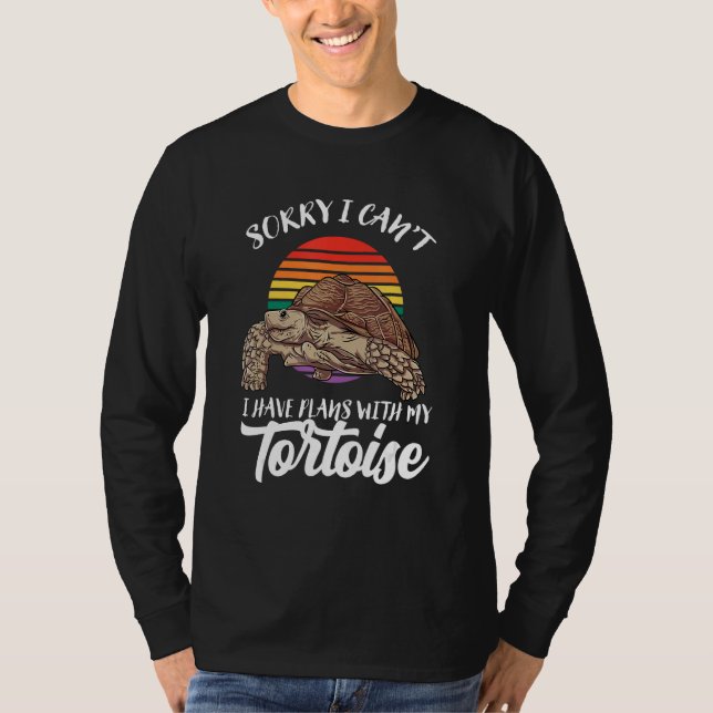 Sulcata Tortoise Gift - I Love My African Spurred  T-Shirt (Front)