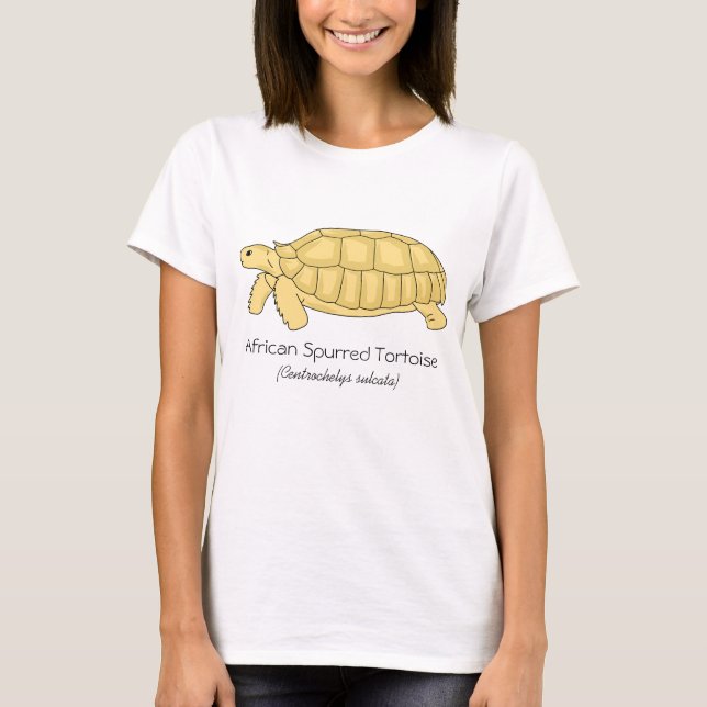 Sulcata Tortoise Shirt (Front)