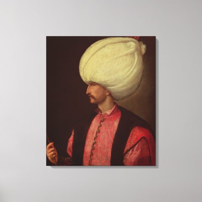 Suleiman II Canvas Print (Front)