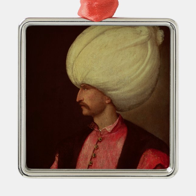 Suleiman II Metal Ornament (Front)