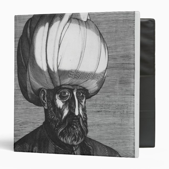 Suleiman the Magnificent 3 Ring Binder (Front/Inside)