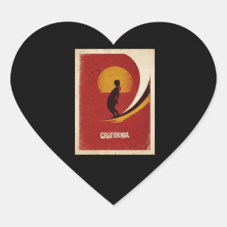 Sulfing Lover|Dad Sulfing Spirit Legend California Heart Sticker
