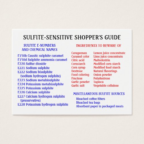 Sulfite_Free Shoppers Guide _ Chubby Card