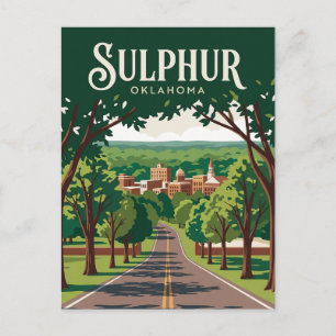 Sulfur USA Postcard