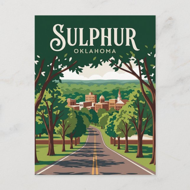 Sulfur USA Postcard (Front)