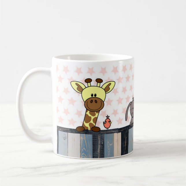 sulks - illustration animals coffee mug (Left)