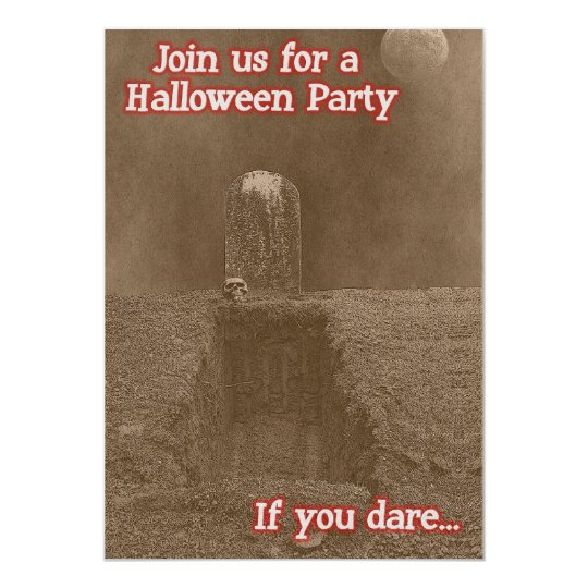 Sullduggery Halloween Party Invitations
