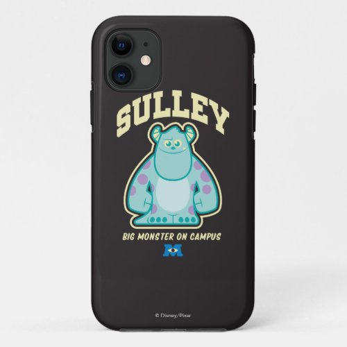 Sulley Big Monster on Campus iPhone 11 Case