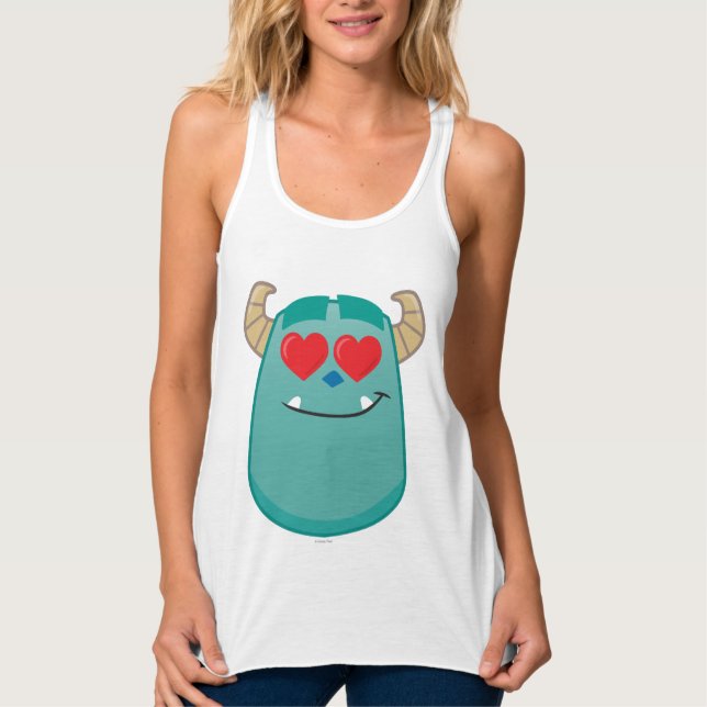 Sulley Emoji 2 Tank Top (Front)