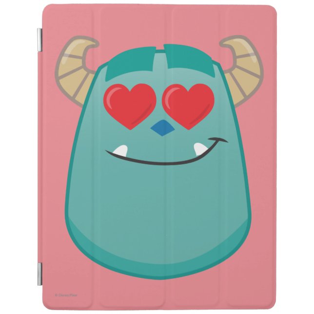 Sulley Emoji iPad Smart Cover (Front)