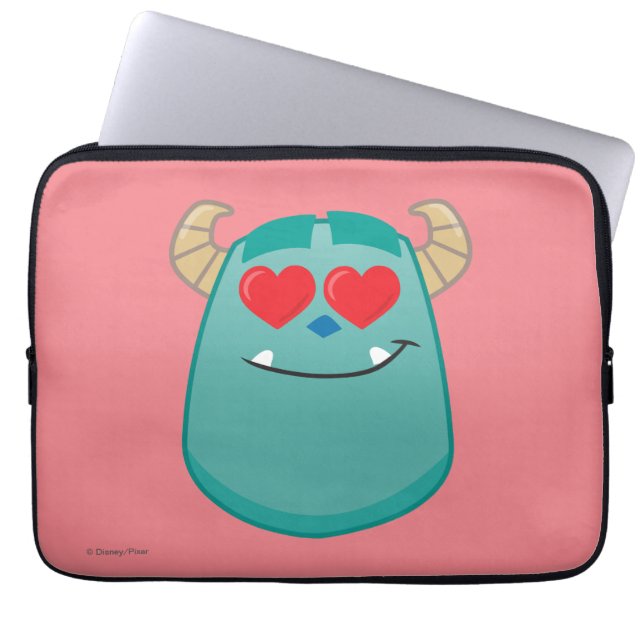 Sulley Emoji Laptop Sleeve (Front)