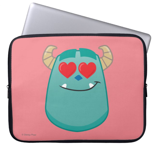 Sulley Emoji Laptop Sleeve (Front)