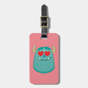 Sulley Emoji Luggage Tag