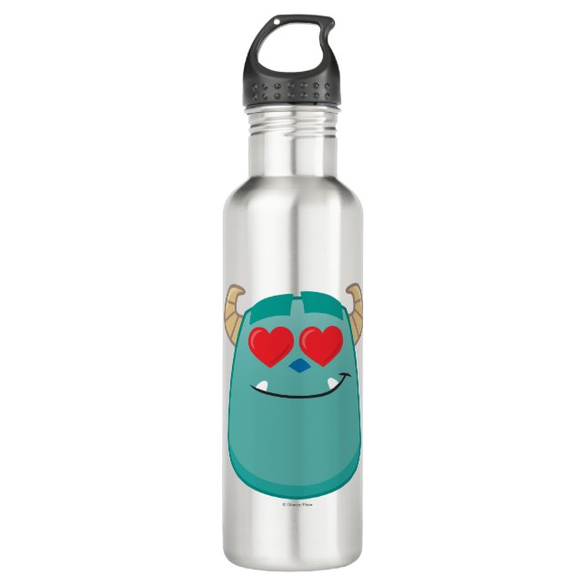 Sulley Emoji Stainless Steel Water Bottle (Front)