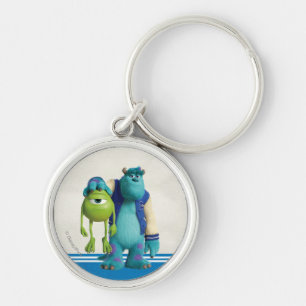 Sulley Holding Mike Keychain
