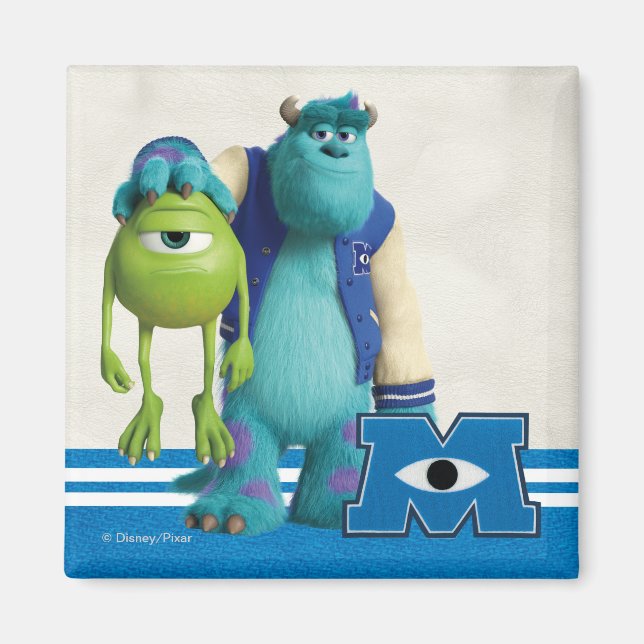 Sulley Holding Mike Magnet (Front)