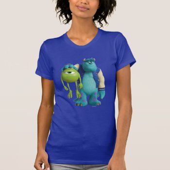 Sulley Holding Mike T-shirt by disneypixarmonsters at Zazzle