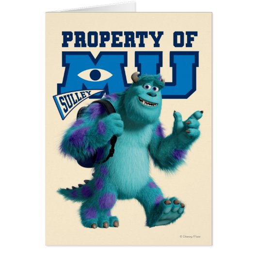Sulley Property of MU (Front)