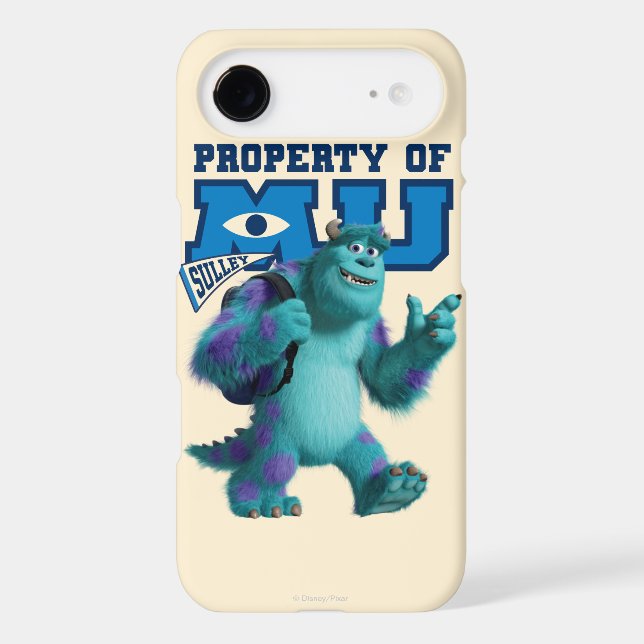 Sulley Property of MU Case-Mate iPhone Case (Back)