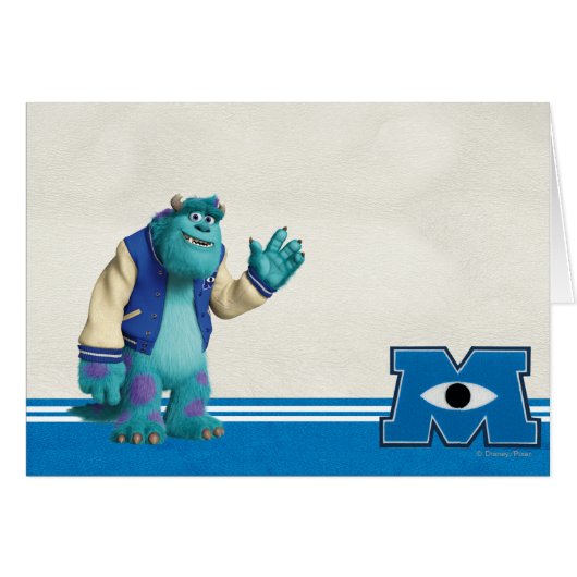 Sulley Waving Cards (Front Horizontal)
