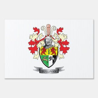 Sullivan-Coat-of-Arms Yard Sign