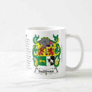 Sullivan Family Coat of Arms Mug