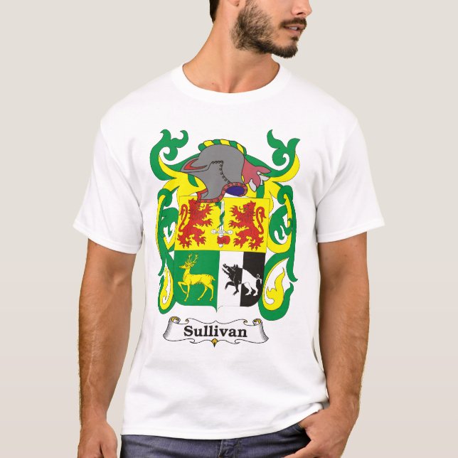 Sullivan Family Coat of Arms T-shirt (Front)