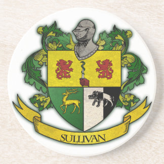 Sullivan family crest coaster