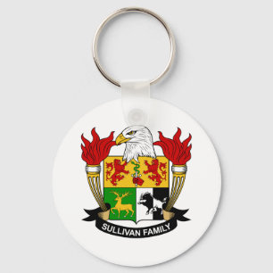 Sullivan Family Crest Keychain