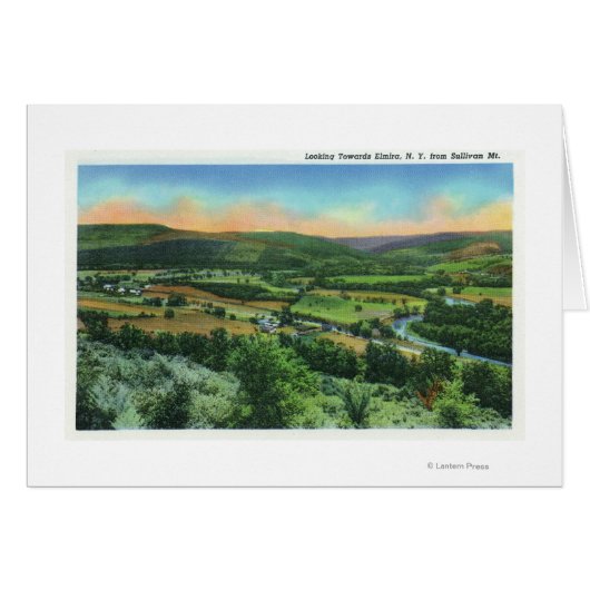 Sullivan Mountain View of the City Cards (Front Horizontal)