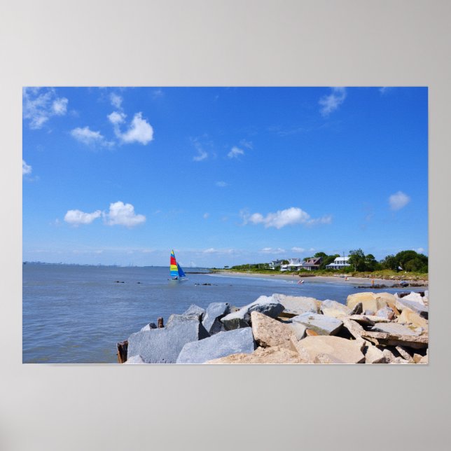 Sullivan's Island Charleston South Carolina Poster (Front)