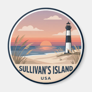 Sullivan's Island USA Magnet