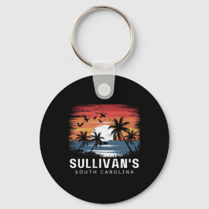 Sullivan's South Carolina Surfing Surfer _1  Keychain
