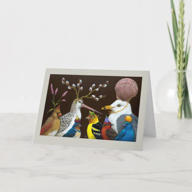 Sully at the party greeting card Zazzle